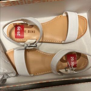 Women's White Sandals